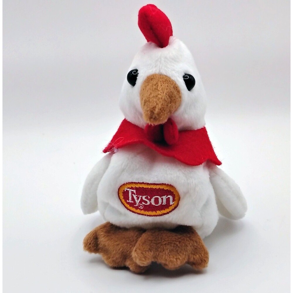 3.2” Promotional Advertising Tyson Foods Chicken Hen Rooster Squeeze Stress Toy